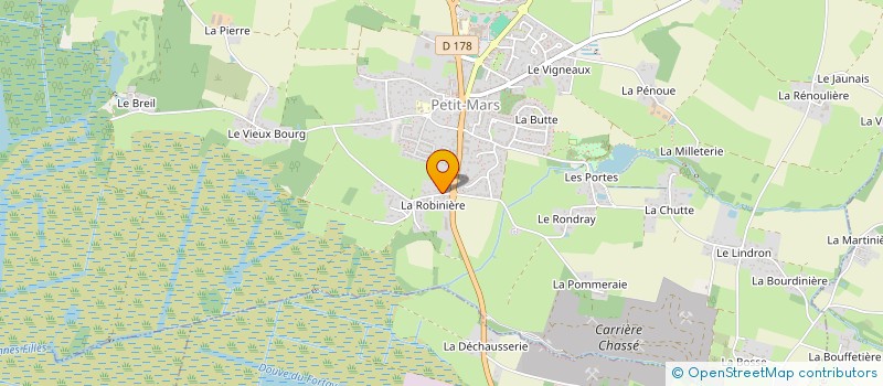 localisation de l'entreprise VIDEGRAIN  PETIT-MARS