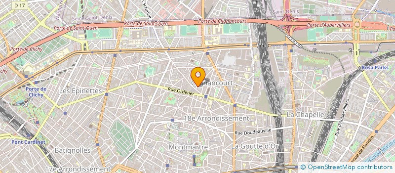localisation de l'entreprise VIDEHOME à PARIS