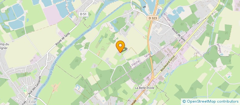 localisation de l'entreprise VIDEIRA  ALLONNES