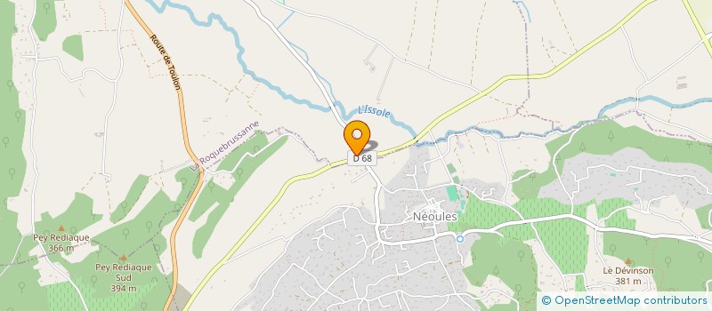 localisation de l'entreprise VIDEL  SAINTE-ANASTASIE-SUR-ISSOLE