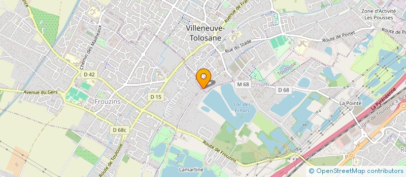 localisation de l'entreprise VIDEM ENERGIE à VILLENEUVE-TOLOSANE