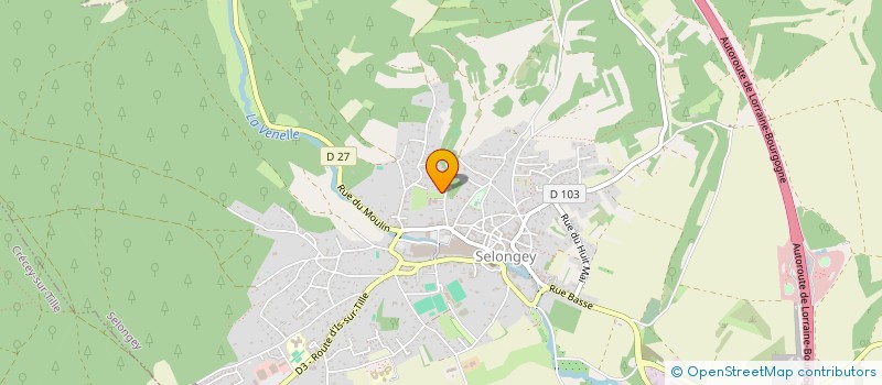 localisation de l'entreprise VIDEMBAL EURL à LE MONTSAUGEONNAIS