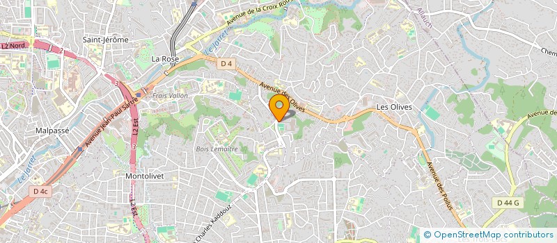 localisation de l'entreprise VIDENTAL à MARSEILLE
