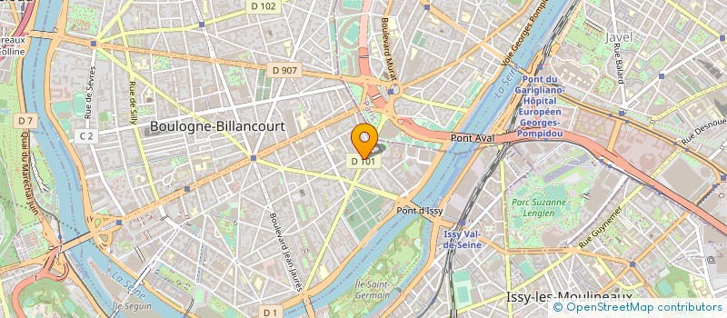 localisation de l'entreprise VIDENUM à BOULOGNE-BILLANCOURT