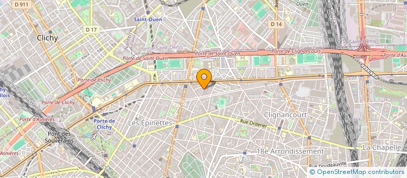 localisation de l'entreprise VIDEO 18  PARIS