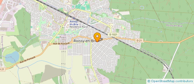 localisation de l'entreprise VIDEO 3 F  ROISSY-EN-BRIE