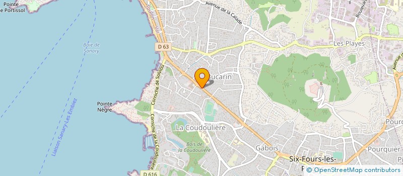 localisation de l'entreprise VIDEO 4 TECH SASU à SIX-FOURS-LES-PLAGES