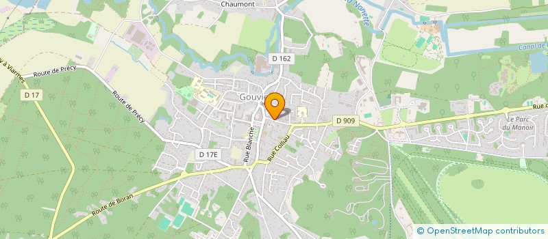 localisation de l'entreprise VIDEO 60  GOUVIEUX