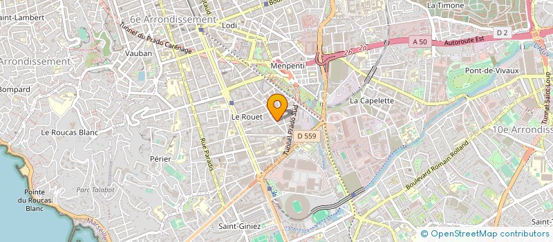 localisation de l'entreprise VIDEO AVENUE à MARSEILLE
