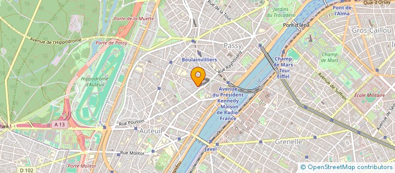 localisation de l'entreprise VIDEO BOX à PARIS