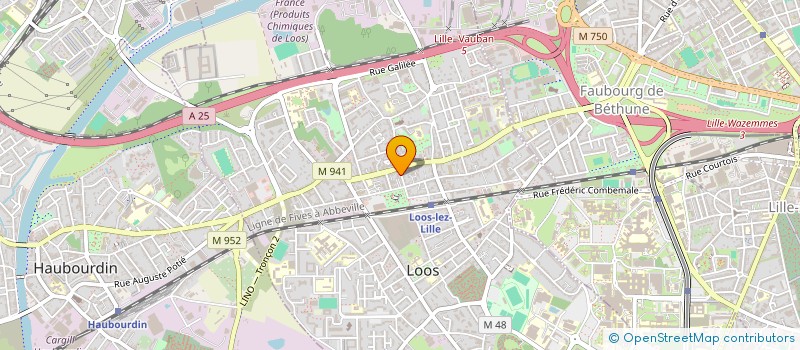 localisation de l'entreprise VIDEO BOX  LOOS