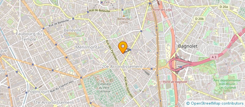 localisation de l'entreprise VIDEO CITY à PARIS