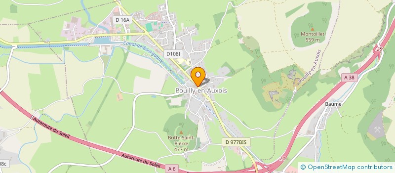 localisation de l'entreprise VIDEO CLUB DE L'AUXOIS à POUILLY-EN-AUXOIS