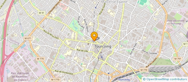 localisation de l'entreprise VIDEO CLUB SAINT JACQUES à TOURCOING