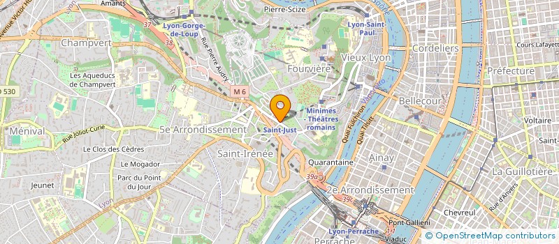 localisation de l'entreprise VIDEO CLUB TRION à LYON
