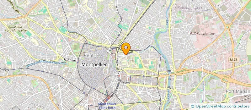 localisation de l'entreprise VIDEO CONTACT à MONTPELLIER