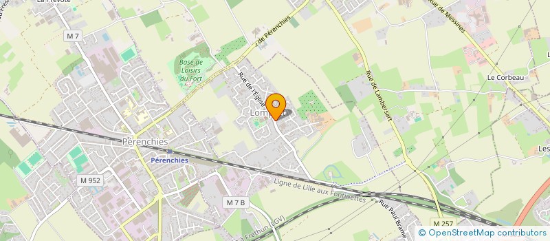 localisation de l'entreprise VIDEO CONTROLE D'ACCES  LOMPRET