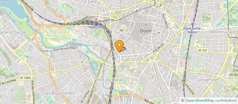 localisation de l'entreprise VIDEO DEVELOPPEMENT à DIJON