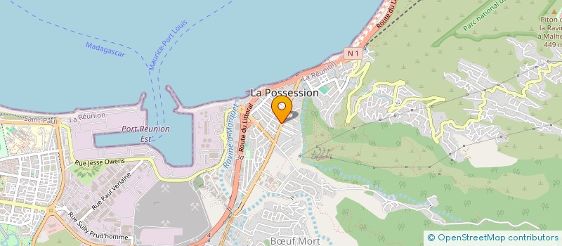 localisation de l'entreprise VIDEO DU 7E ART à LA POSSESSION