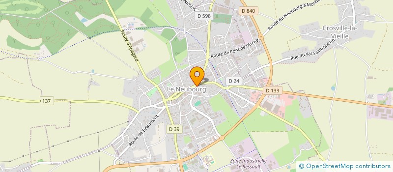 localisation de l'entreprise VIDEO DU NEUBOURG à LE NEUBOURG