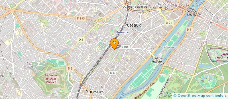 localisation de l'entreprise VIDEO ENGINEERING à SURESNES