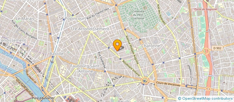 localisation de l'entreprise VIDEO FOLIES à PARIS