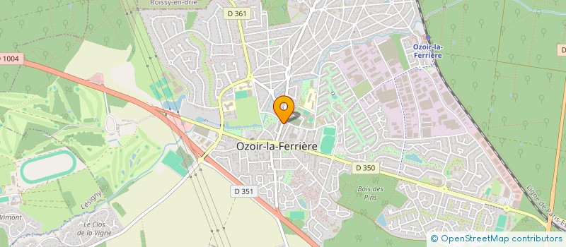 localisation de l'entreprise VIDEO J.R à OZOIR-LA-FERRIERE