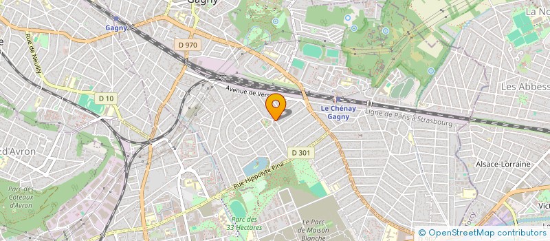 localisation de l'entreprise VIDEO JACK  GAGNY