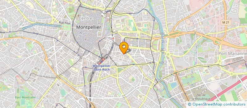 localisation de l'entreprise VIDEO JUVENAL SARL à MONTPELLIER