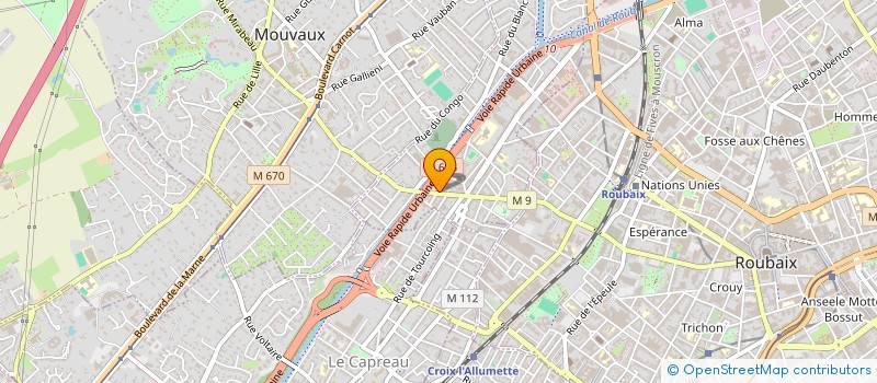 localisation de l'entreprise VIDEO LASER à TOURCOING