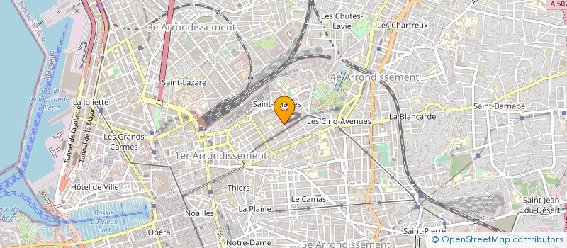 localisation de l'entreprise VIDEO LONGCHAMP à MARSEILLE