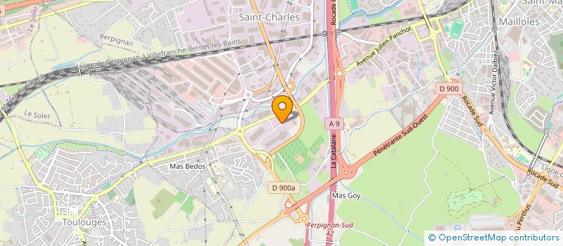 localisation de l'entreprise VIDEO MEDIA à PERPIGNAN