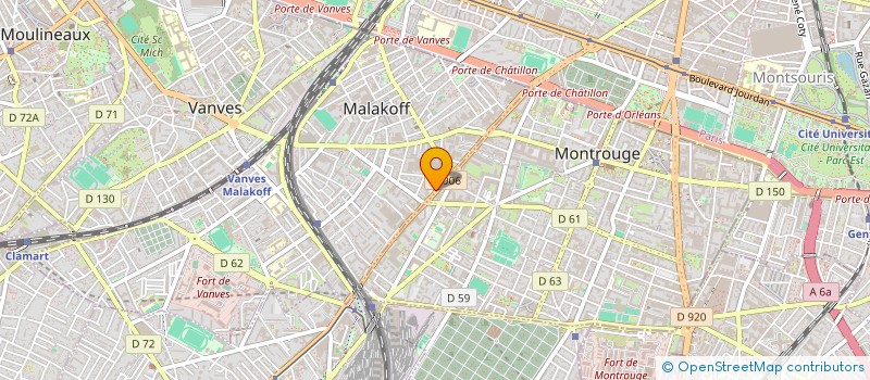 localisation de l'entreprise VIDEO MILLE à MALAKOFF