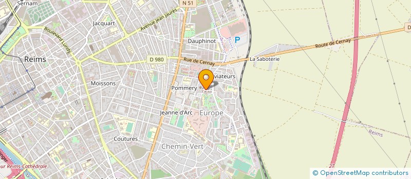 localisation de l'entreprise VIDEO MINUTE à REIMS