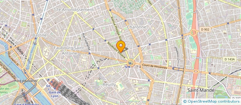 localisation de l'entreprise VIDEO NATION à PARIS