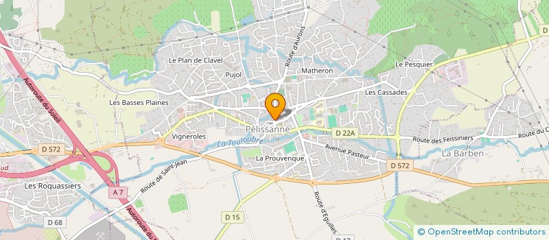 localisation de l'entreprise VIDEO PHOTO CLUB  PELISSANNE