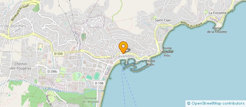 localisation de l'entreprise VIDEO PILOTE à LE LAVANDOU