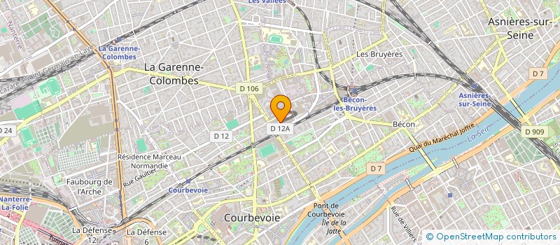 localisation de l'entreprise VIDEO PLUS à COURBEVOIE