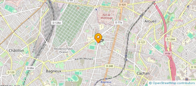 localisation de l'entreprise VIDEO PLUS à BAGNEUX