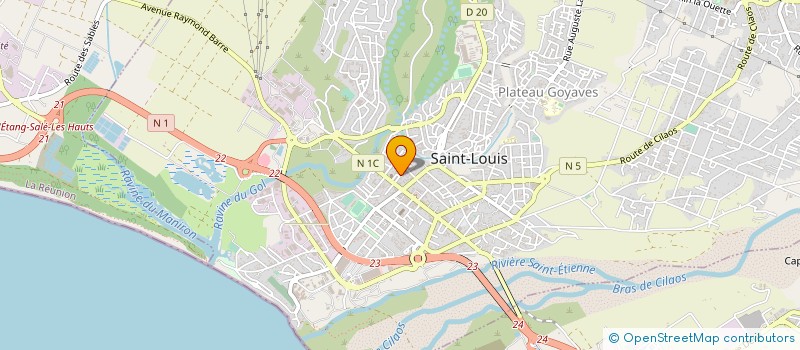 localisation de l'entreprise VIDEO PLUS SARL à SAINT-LOUIS