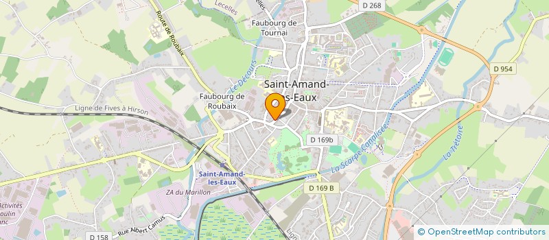 localisation de l'entreprise VIDEO POINT à SAINT-AMAND-LES-EAUX