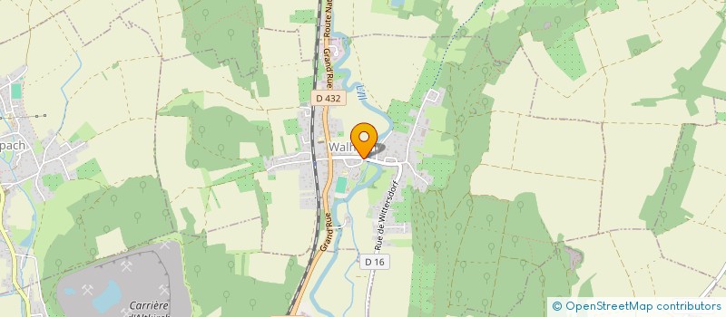 localisation de l'entreprise VIDEO POWER à WALHEIM