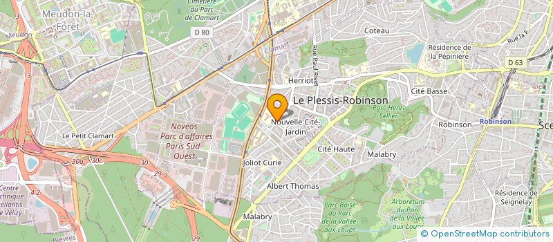 localisation de l'entreprise VIDEO PRESSE SERVICES à LE PLESSIS-ROBINSON