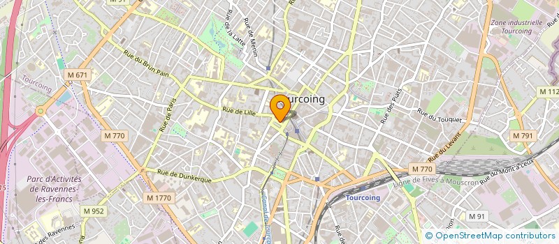 localisation de l'entreprise VIDEO PRO à TOURCOING
