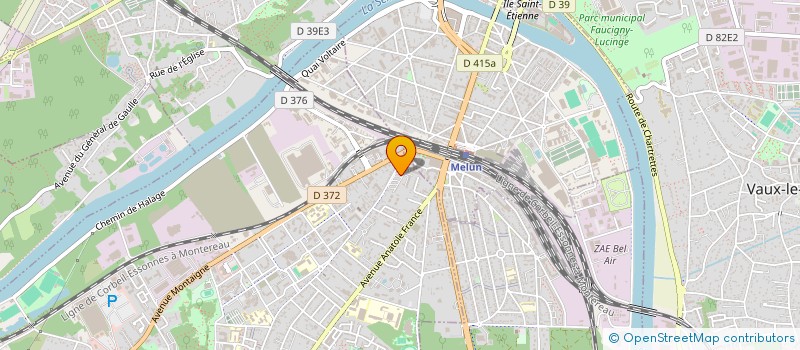 localisation de l'entreprise VIDEO PROJET  DAMMARIE-LES-LYS