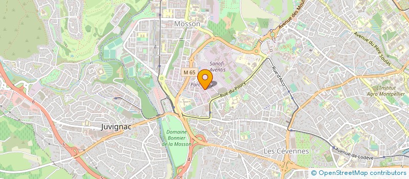 localisation de l'entreprise VIDEO PROTECT à MONTPELLIER