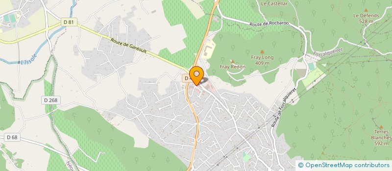 localisation de l'entreprise VIDEO ROC  ROCBARON