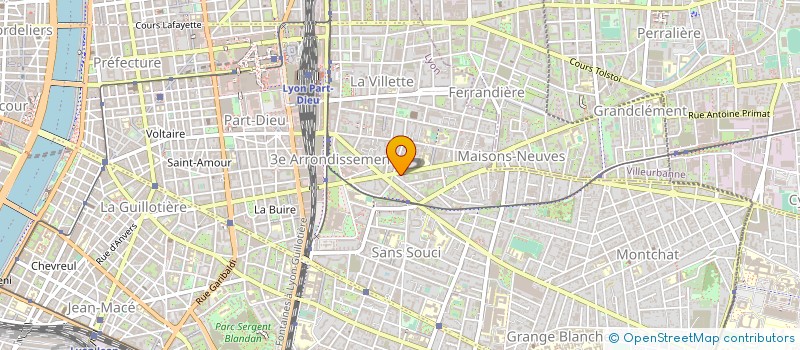 localisation de l'entreprise VIDEO ROLL'S  LYON