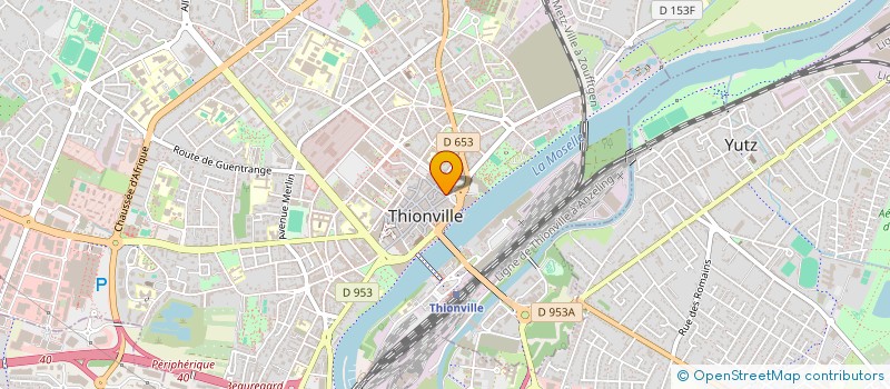 localisation de l'entreprise VIDEO SAINT LOUIS à THIONVILLE