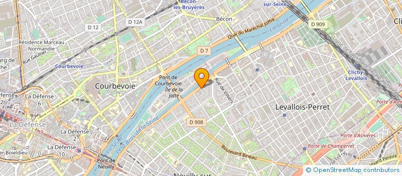 localisation de l'entreprise VIDEO SANTE à NEUILLY-SUR-SEINE